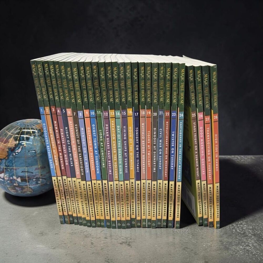 Set 6A: Magic Tree House A Library of Books 1-28 - Mary Pope Osborne Collection